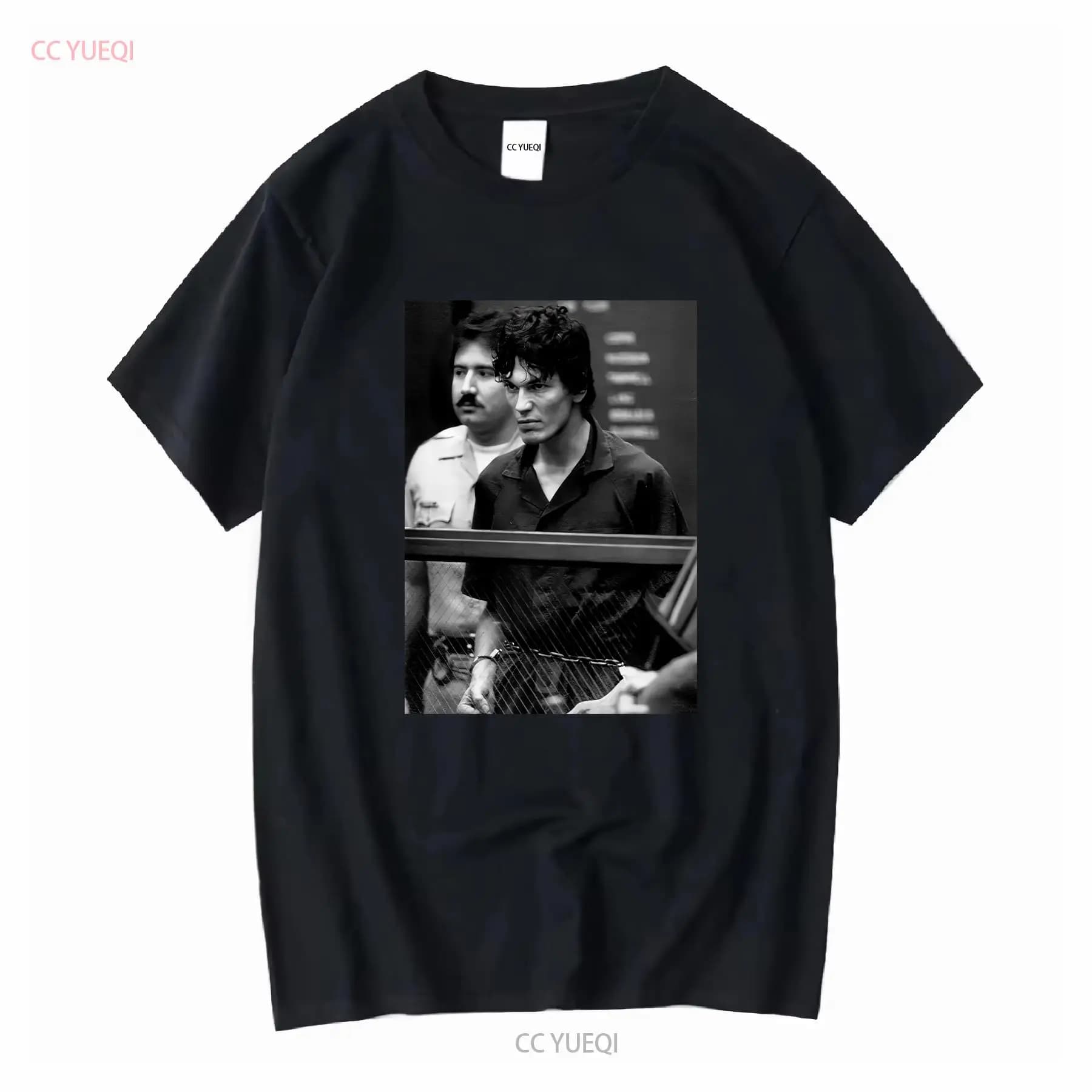 Richard Ramirez CourT t-shirt MatsuMake manches longues ou courtes vintage lavé polyvalent mode homm