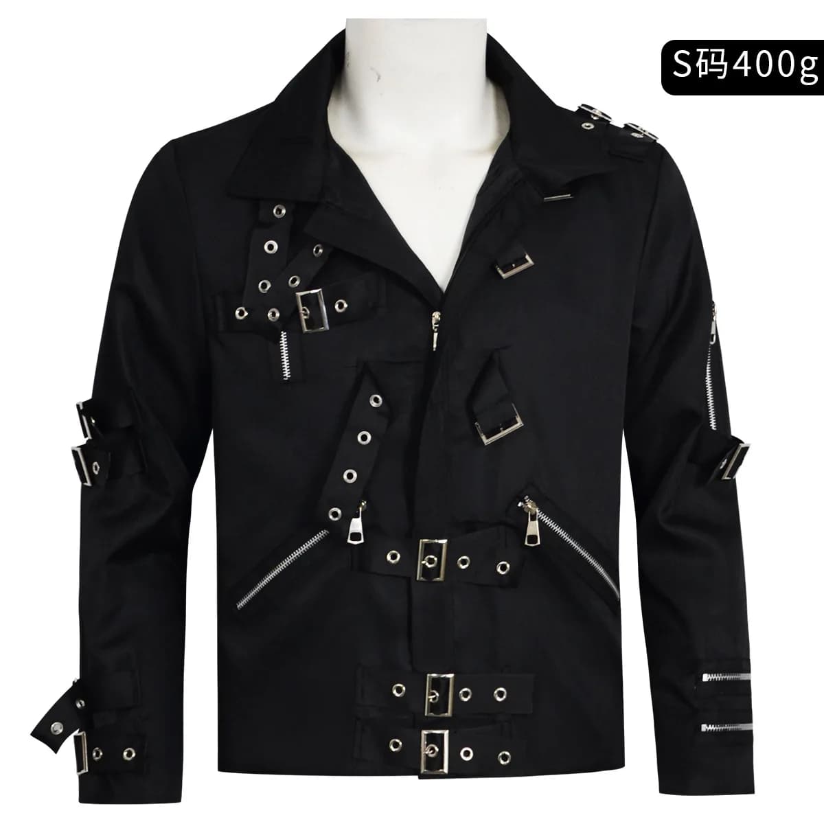 Veste de costume rare MJ Michael Jackson Blac BAD pour homme, idéale pour les fans des stars