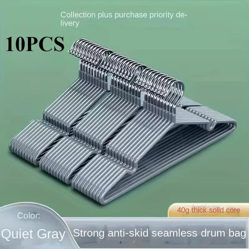 10/20 pièces Cintres à vêtements antidérapants, sans trace, robustes et durables pour manteaux
