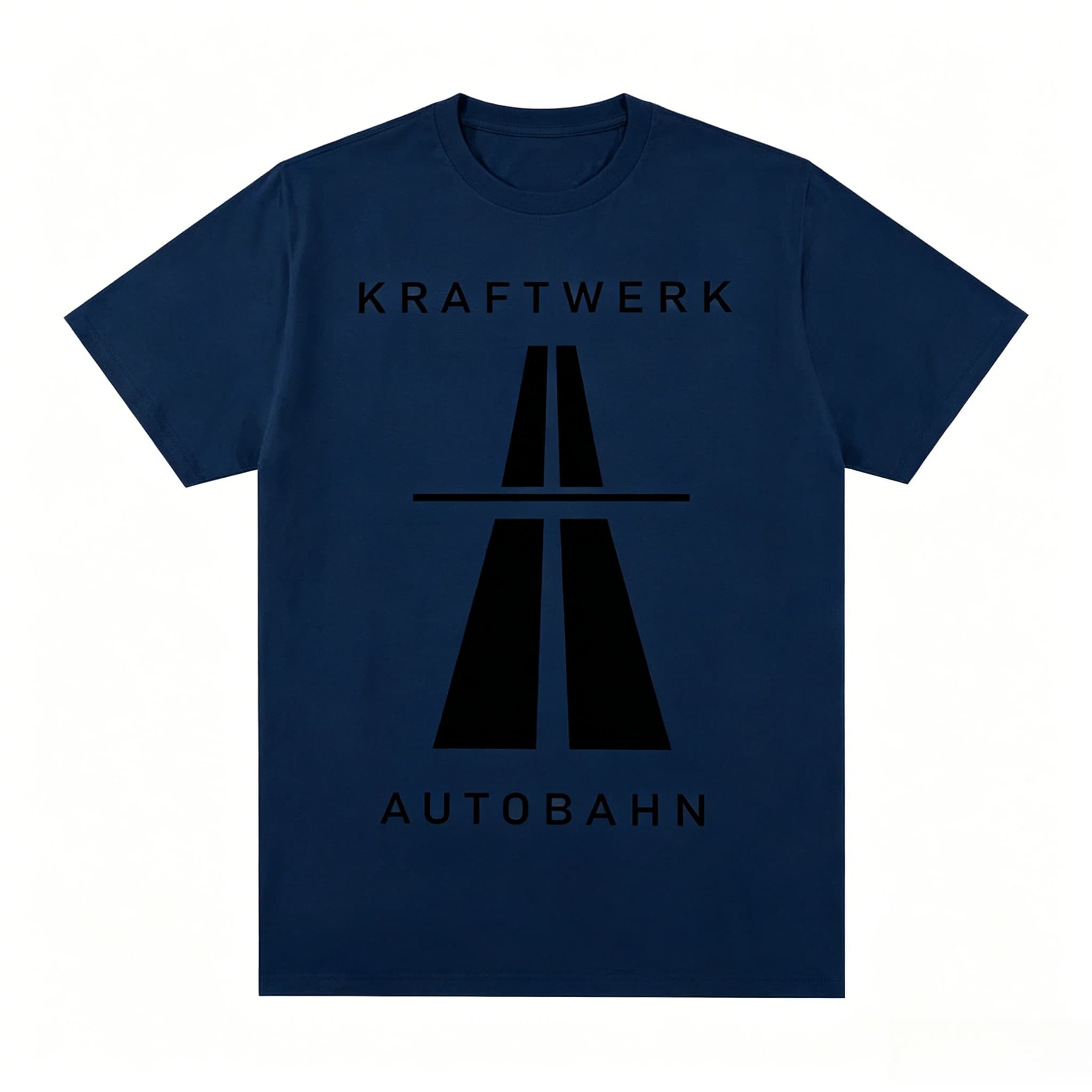 Kraftwerk Autobahn Music T-shirt vintage électronique synthétiseur Neu! Krautrock T-shirt en coton p