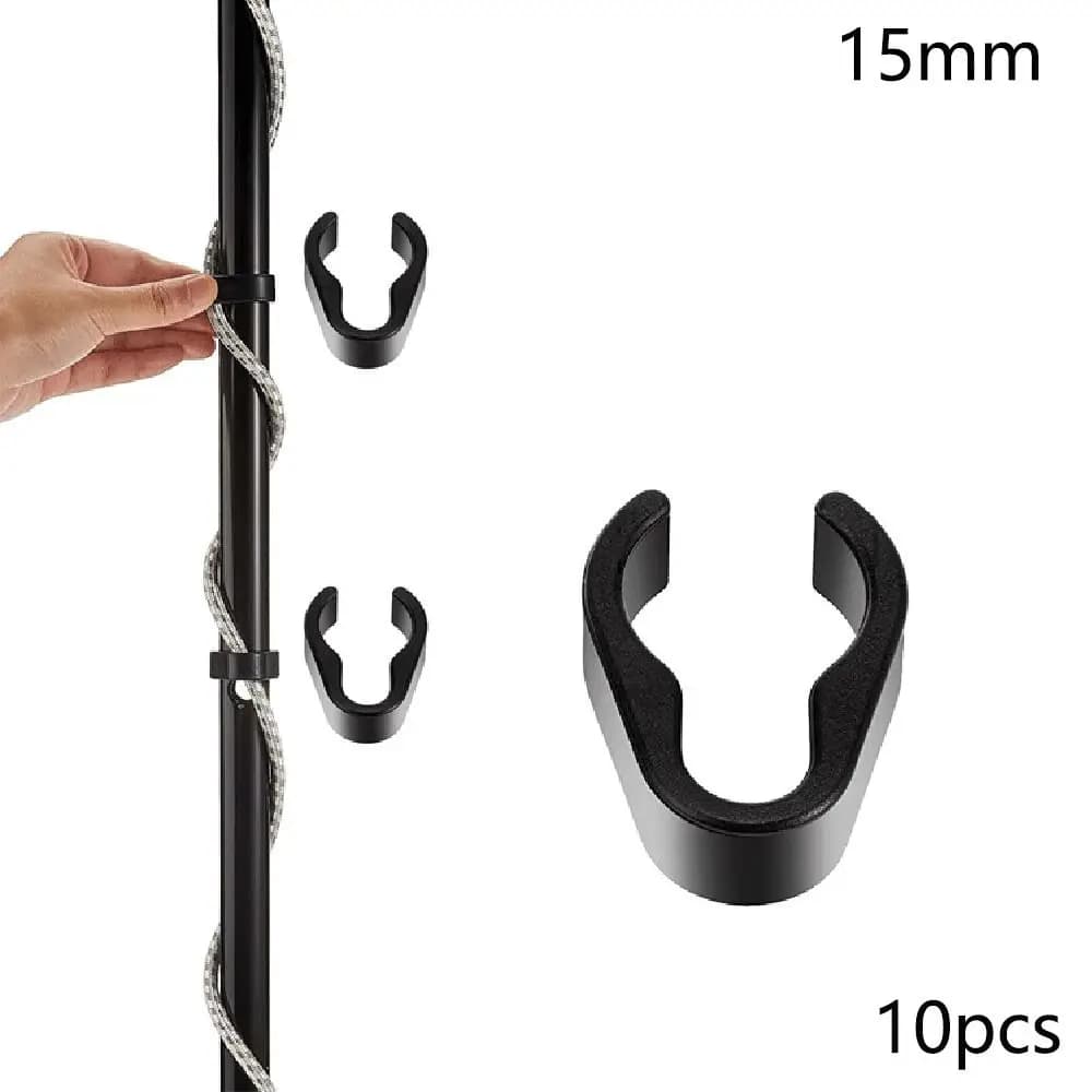 20 pièces accessoires durables Clips de poteau de flèche de Studio pince de support de Microphone Cl