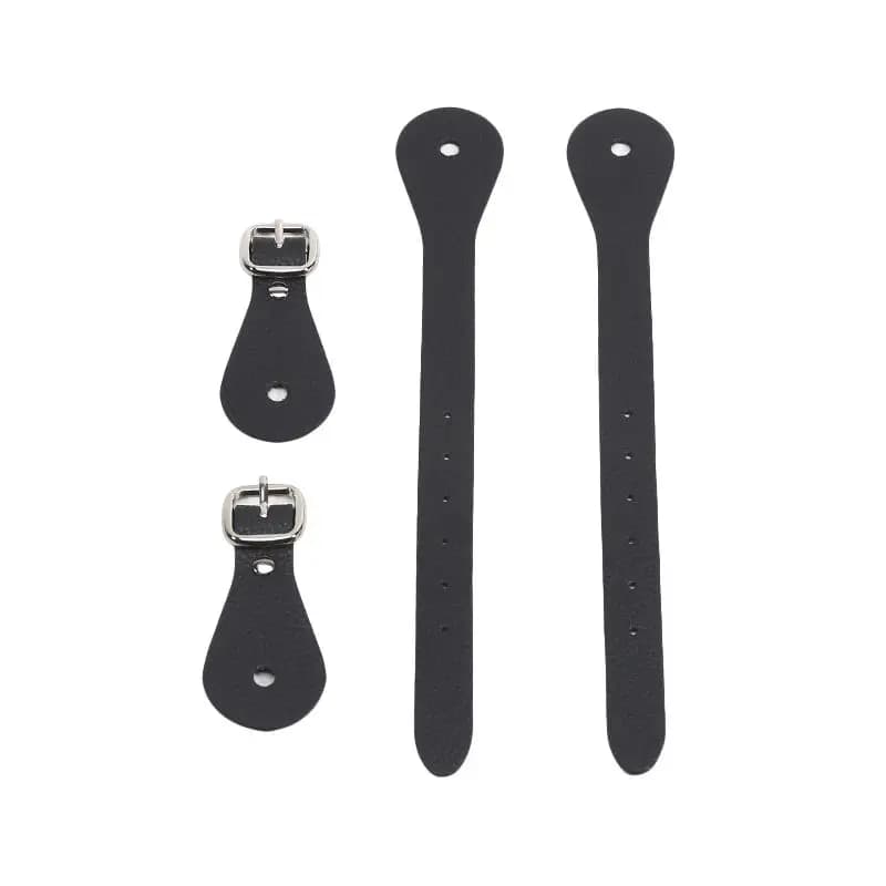 1 paire de sangles de botte d'équitation réglables de qualité supérieure, durables, de style britann