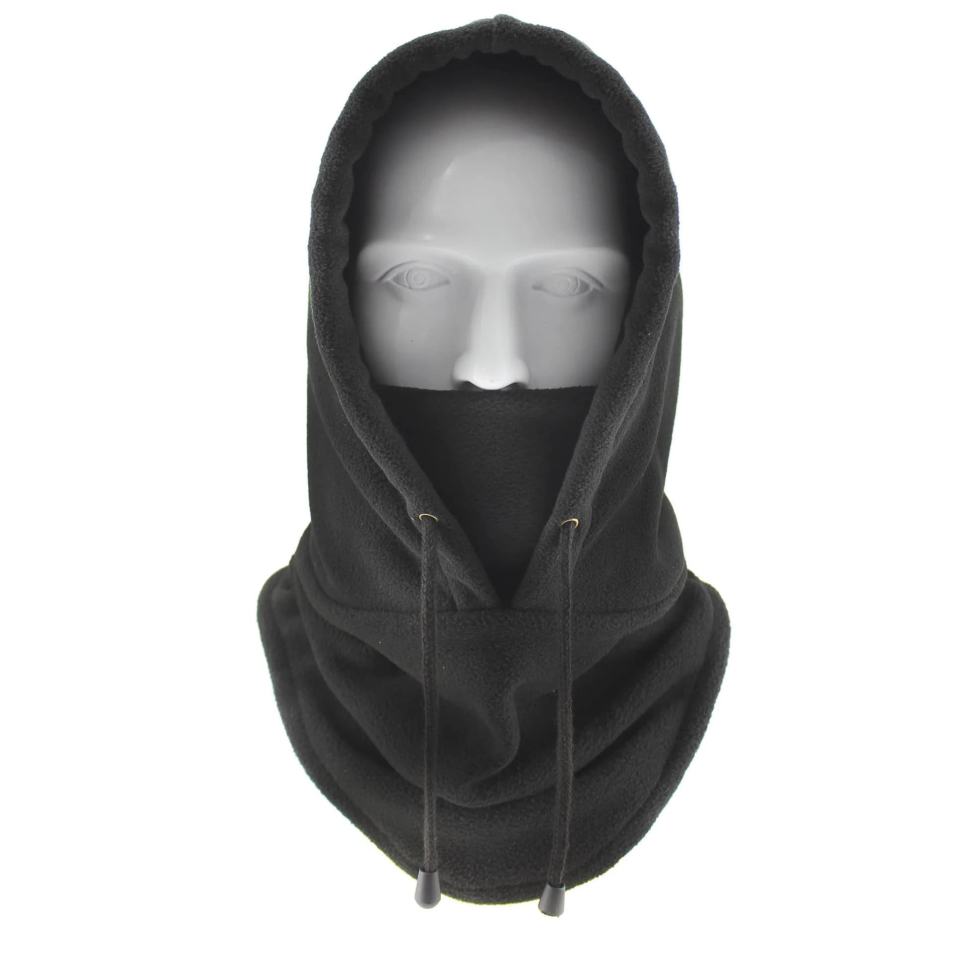 Chauffe-cou thermique d'hiver, cagoule polaire d'extérieur, écharpe de ski, masque facial, Snood, ch