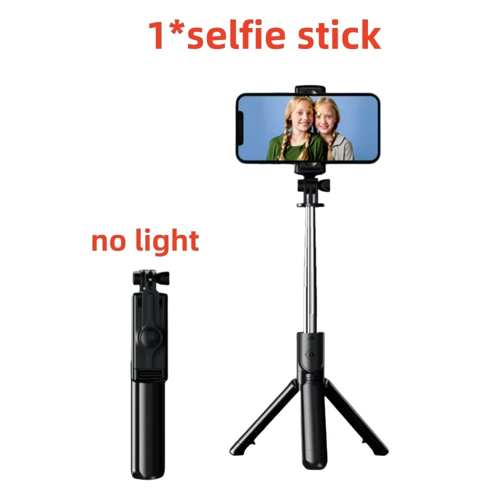FGCLSY Nouveau trépied pour appareil photo de smartphone, support avec déclencheur Bluetooth et lumi
