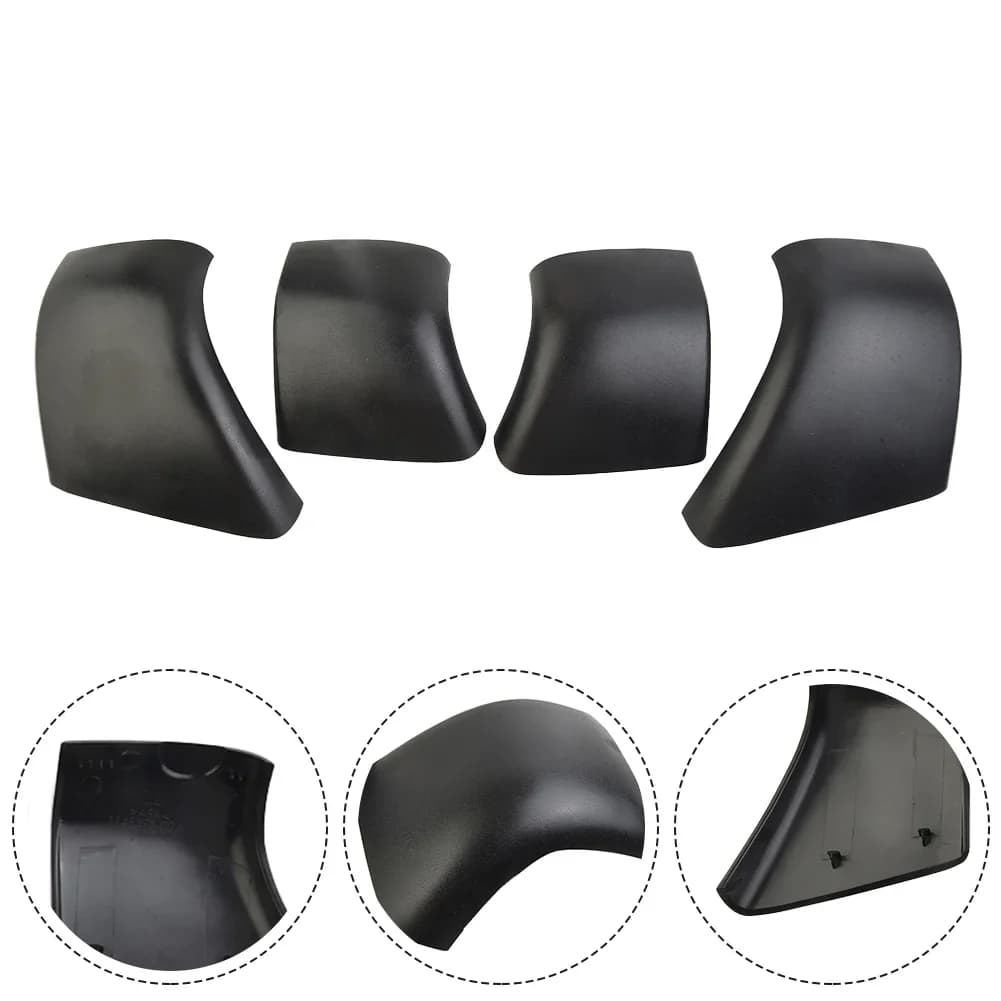 Couvercle de galerie de toit de voiture, coque d'extrémité de support pour accessoires Tesla, Instal