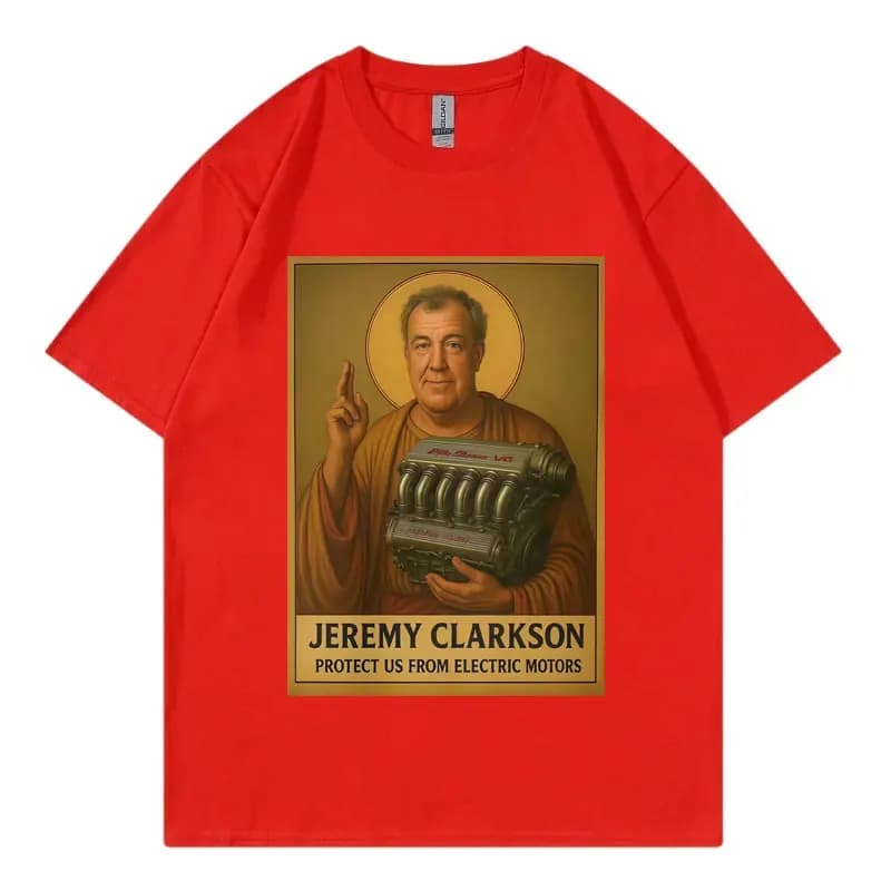 Jeremy Clarkson Protect Us From Electric Motors T-shirt Top Gear Funny Meme Graphic T Shirt Unisex C