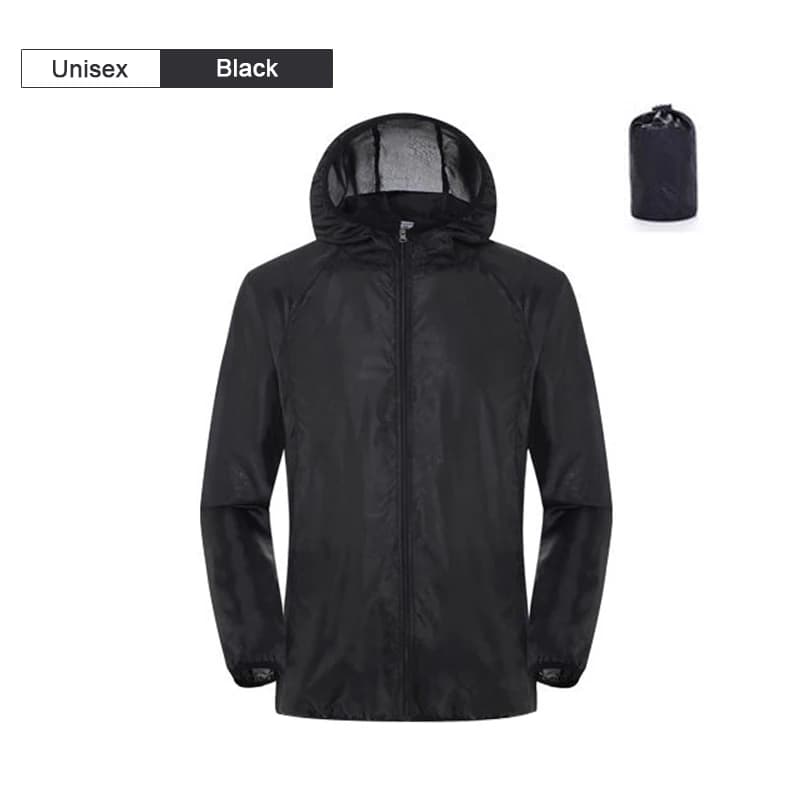 Vêtements de protection contre le soleil et la pluie pour hommes et femmes, veste de camping, vêteme