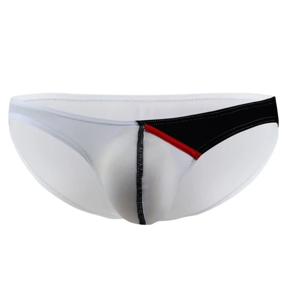 Caleçons fins pour hommes, culottes respirantes, lingerie, slips à dos en T, sous-vêtements taille b