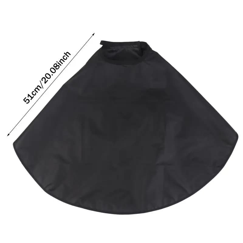 Cape de coiffure imperméable pour coupe de cheveux, coloration, permanente et soin à l'huile, avec c