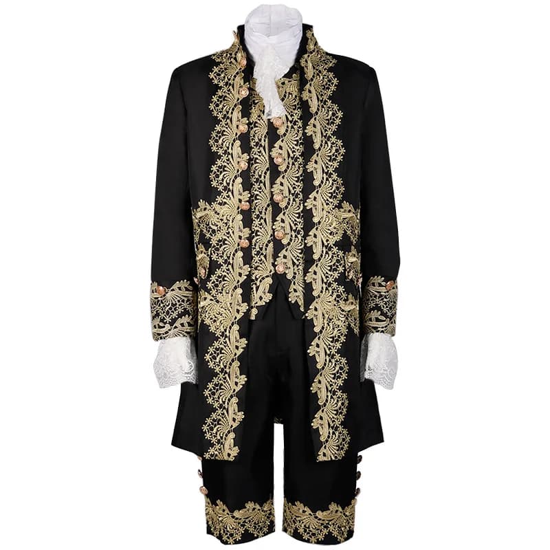 Regency Tailcoat pour homme, veste victorienne, Marie Antoinette, costume imbibé, tenue de fête d'Ha