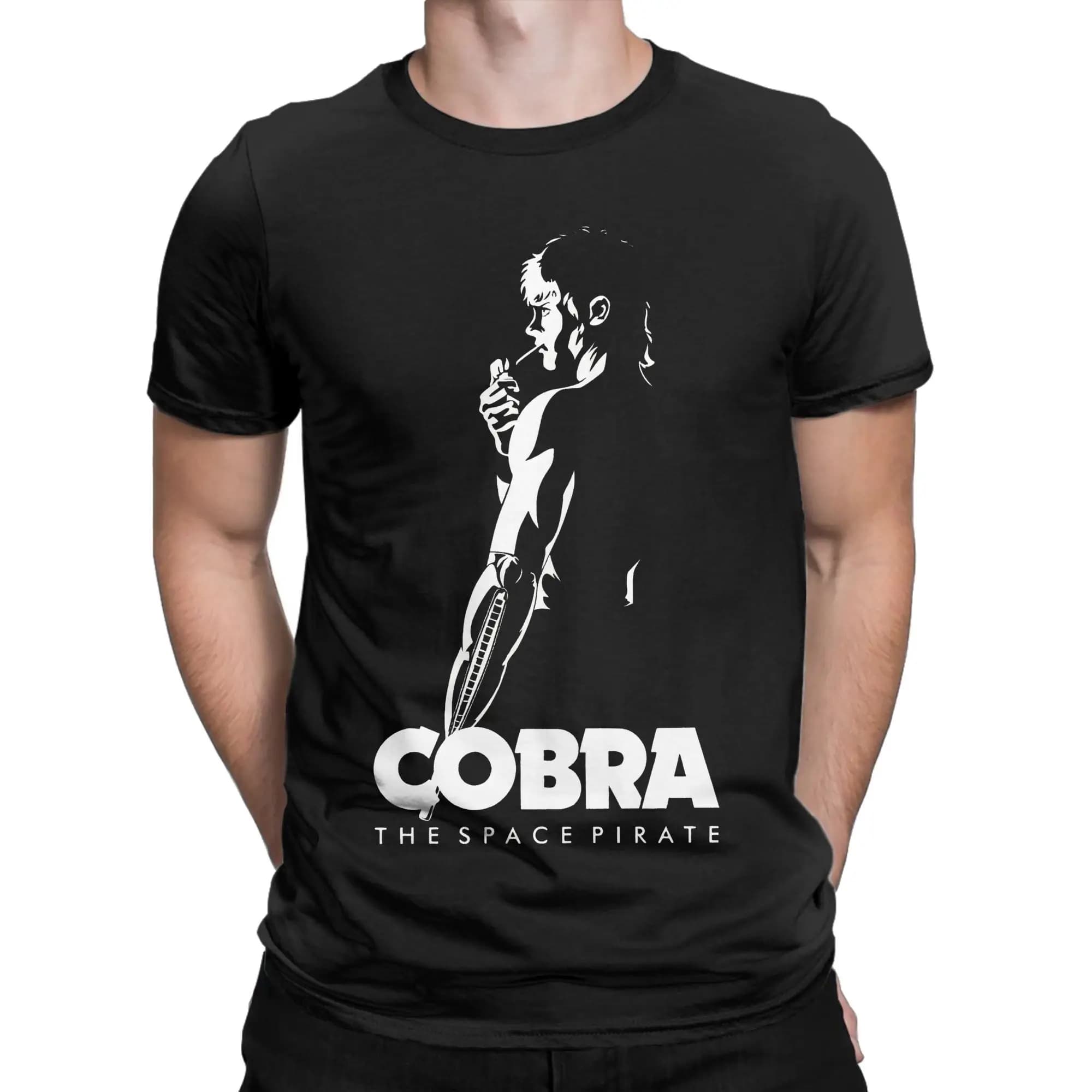 Hommes femmes mode espace aventure cobra l'éveil t-shirt coton T-shirts vêtements