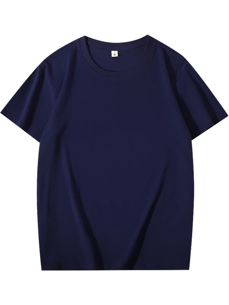T-shirt personnalisé gratuit impression Logo Image vêtements de travail bricolage haut à manches cou