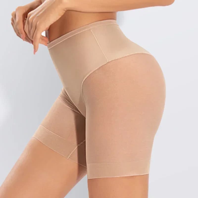 Culotte Slim en Maille pour Femme, Sous-Vêtement Amincissant, Taille Haute, Nouvelle Collection
