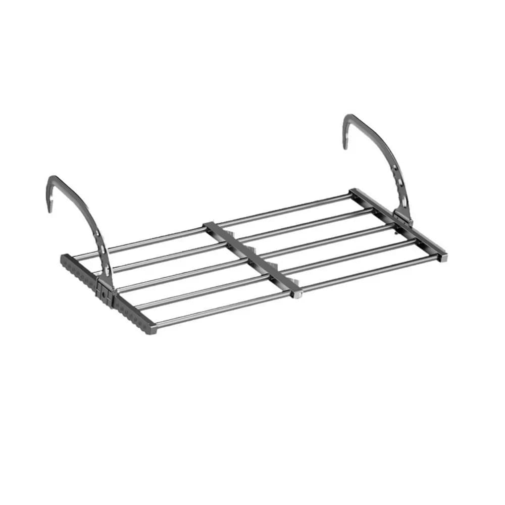 Support de séchage de radiateur en acier au carbone, réglable, pliable et rétractable, pour tissu, p
