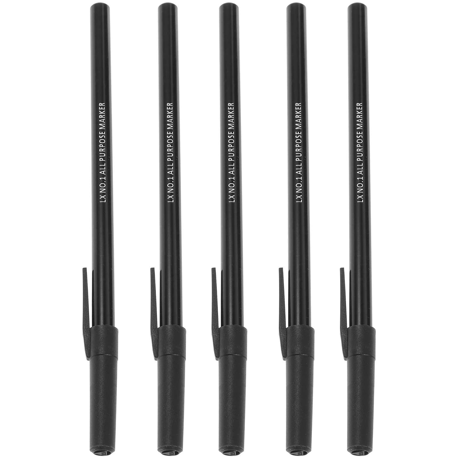 Stylo à linge étanche noir, marqueur de tissu Permanent, pointe Extra Fine pour étiquetage de vêteme