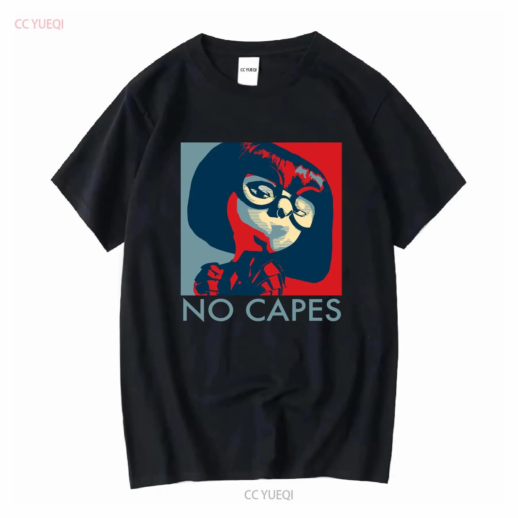 T-shirt pour hommes, mode Edna, sans Capes, vintage, délavé, streetwear, graphique confortable, légè