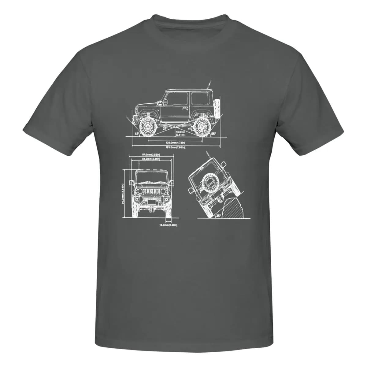 2025 été Jimny Fans de voitures japonaises Jimny t-shirts graphique Y2K cadeaux t-shirts hommes femm