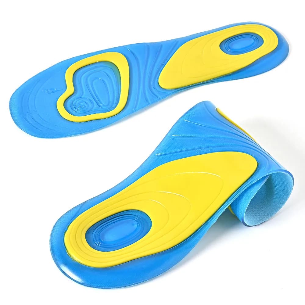 Semelle intérieure orthopédique en Gel en Silicone, soins des pieds, semelles de chaussures, semelle