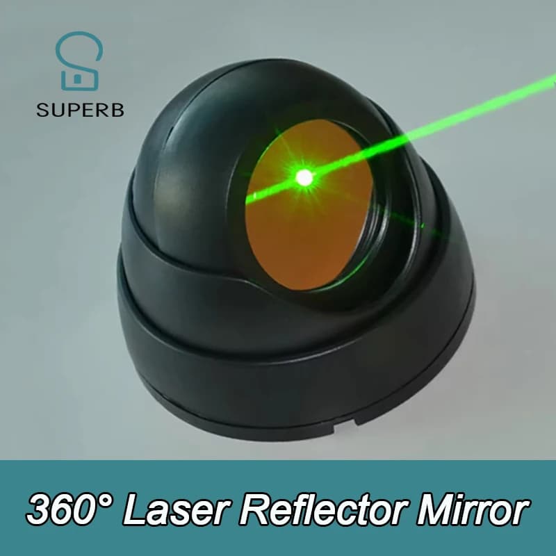 Miroir laser de jeu d'évasion, réflecteur à 360 degrés, tableau laser de jeu, miroir laser de salle