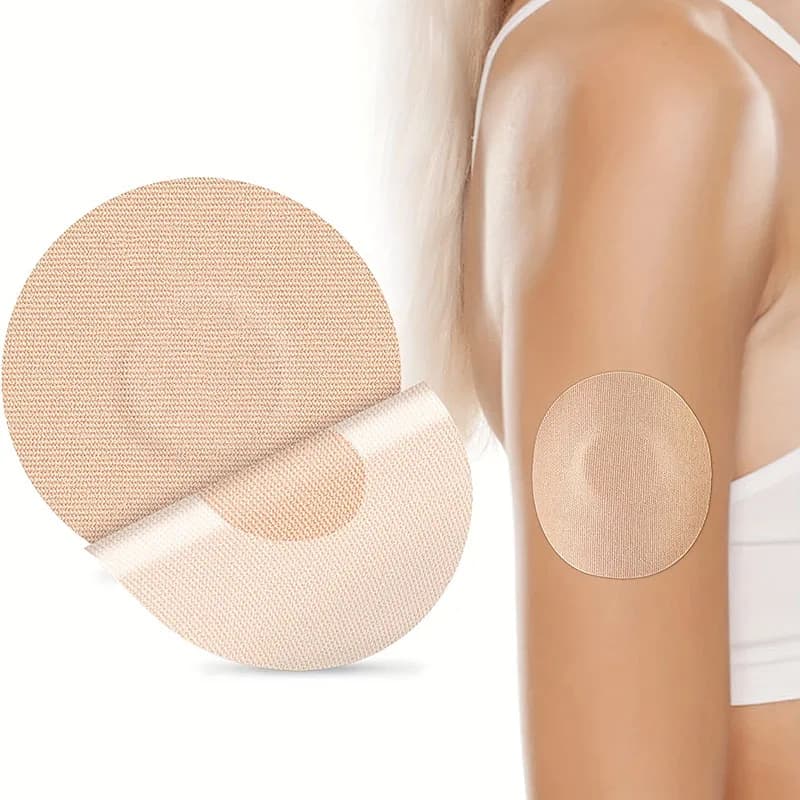 Couvercles de capteur Freestyle Libre2-paquet de 25 patchs imperméables pour tonalité chair-sans cen