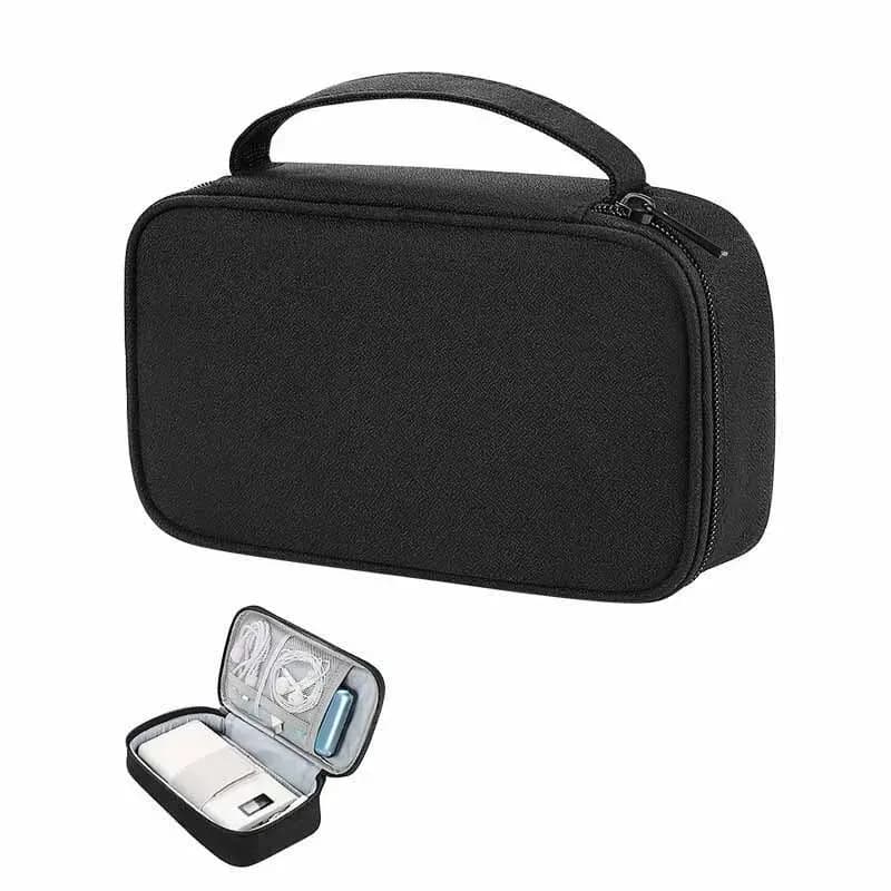 Organisateur de voyage électronique, clés USB portables, étui d'accessoires, cordon anti-poussière e