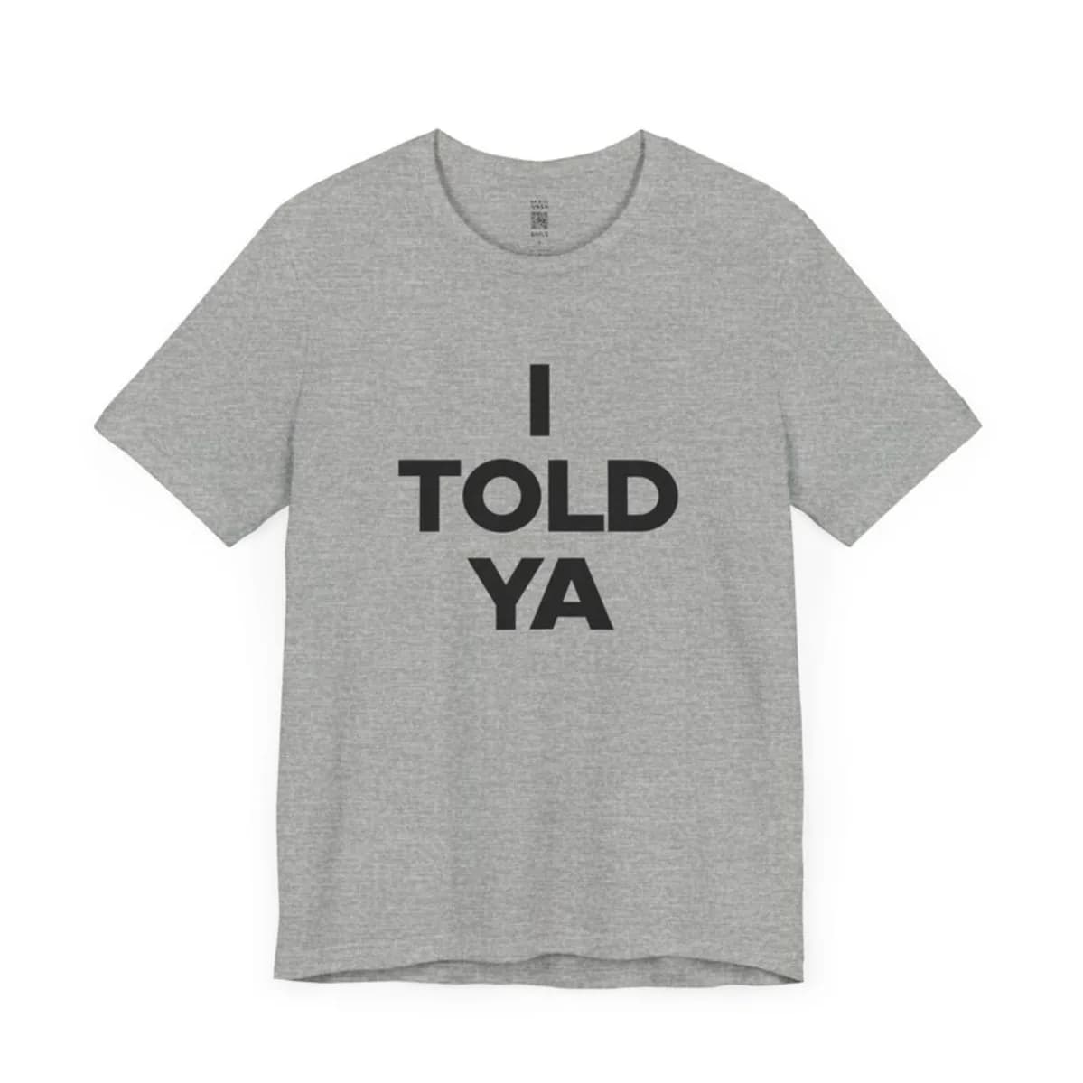 T-shirt « I Told Ya » porté par Zendaya et John F. Kennedy Jr. Sweat-shirt Challenger style film uni