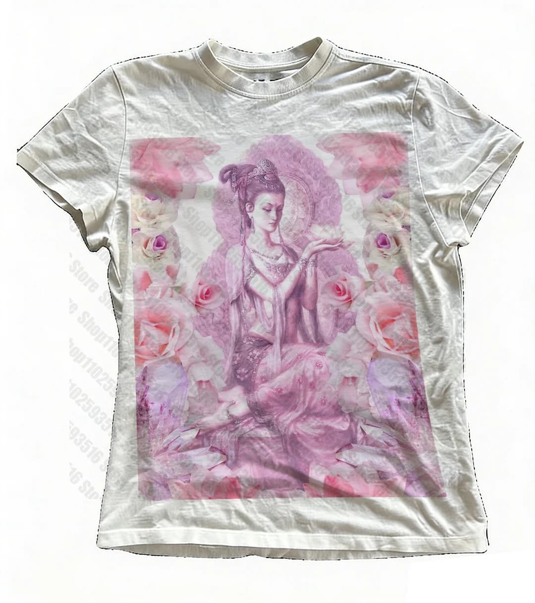 T-shirts Gothiques Y2K pour Femme, Vêtements Y2K des Années 2000, Hauts Kawaii Gothiques, Crop Top F