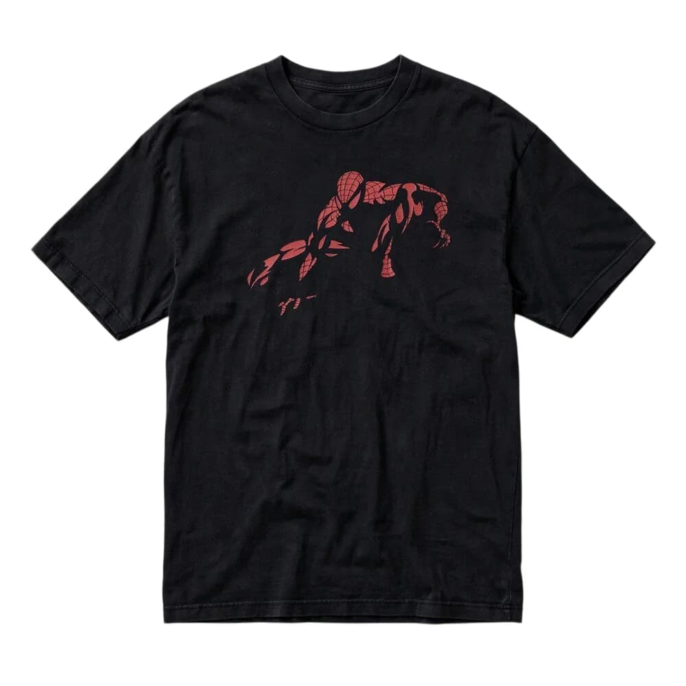 T-shirt Spider-Hero Été 2026 100% Coton Style Zendaya Vêtements de Célébrité Homme et Femme Manches