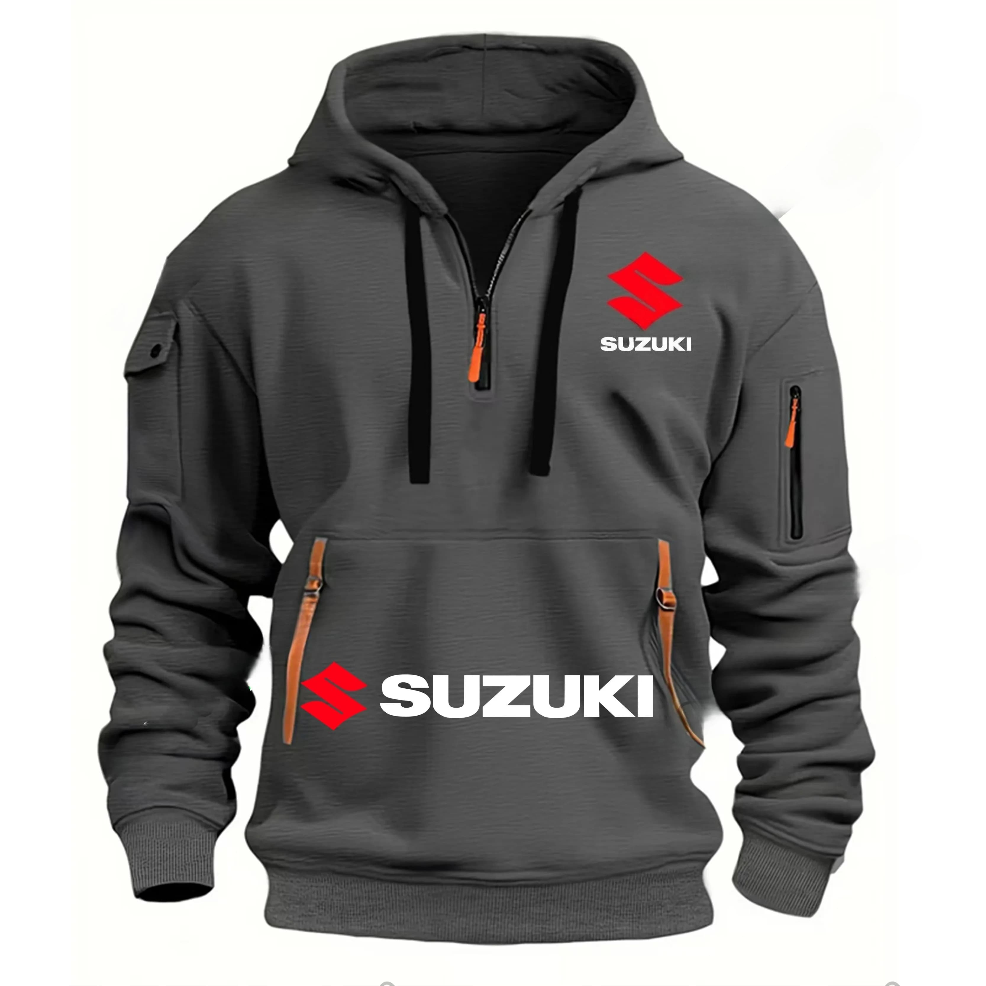 Nouveau sweat-shirt à capuche pour homme de Suzuki, sweat-shirt de sport d'extérieur, sweat-shirt dé