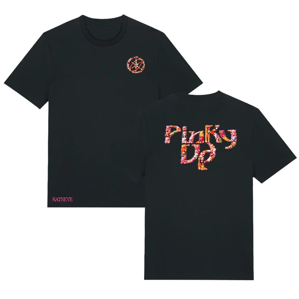 PINKY UP T-Shirt Katseye T-shirts imprimés de dessins animés en coton, cadeau pour femme et homme, h