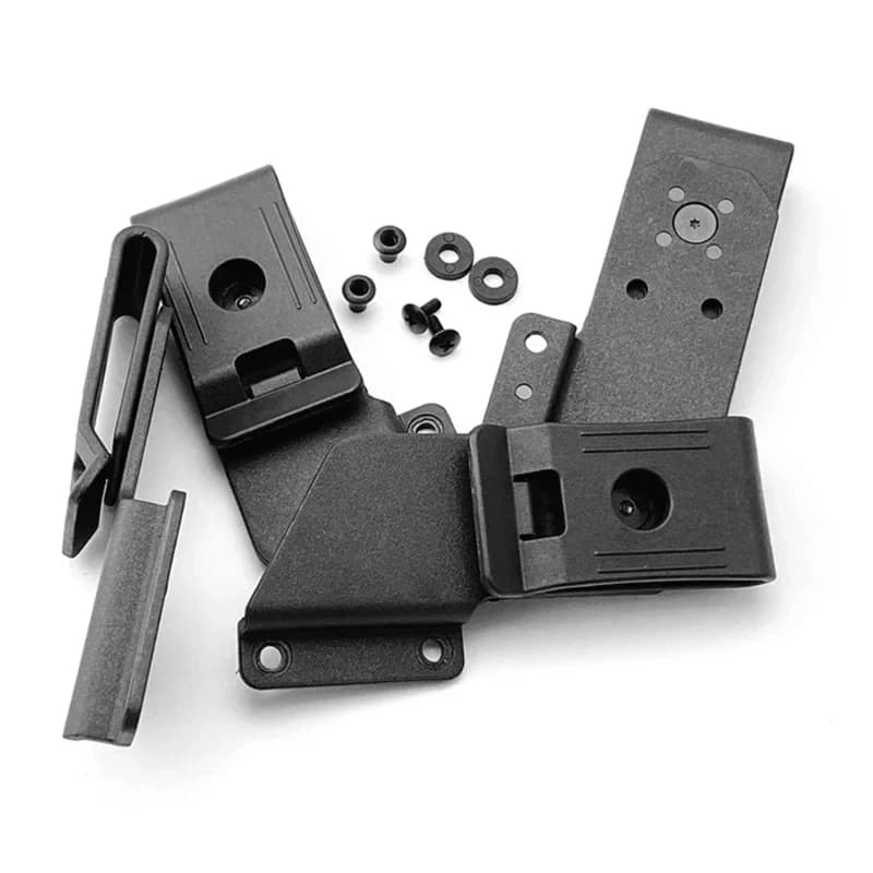 DGEV Clip de taille universel couteau fourreau Clip de taille K gaine Clip de taille 360 ° Gaine d