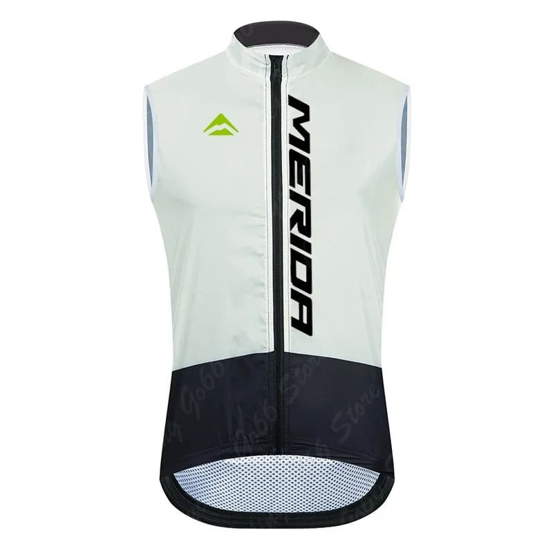 Merida hommes sans manches Gilet de cyclisme maille Ciclismo permet de maillot de corps coupe-vent v