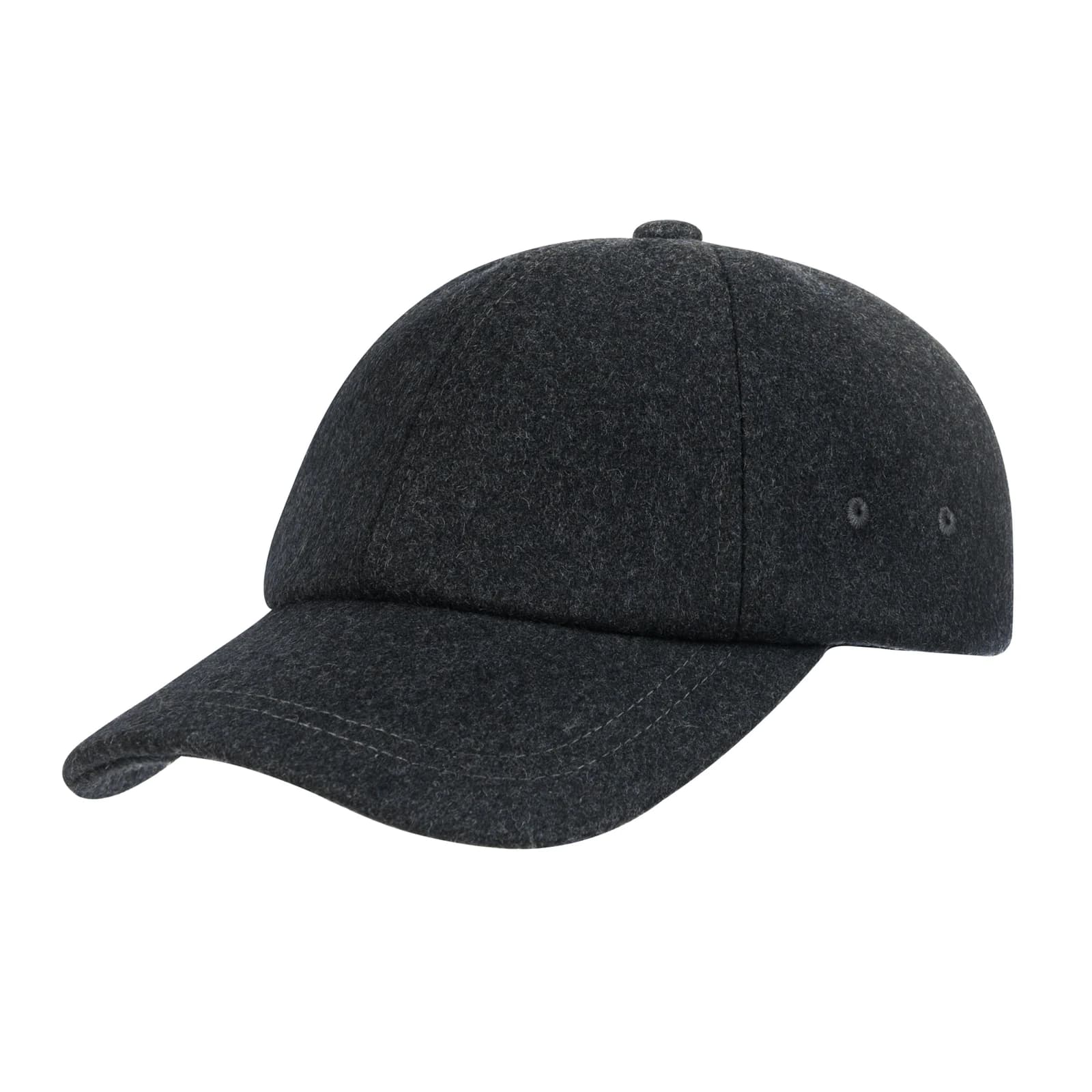 BOTVELA Casquette de baseball en tweed de laine pour homme, style décontracté, doux, réglable, non s