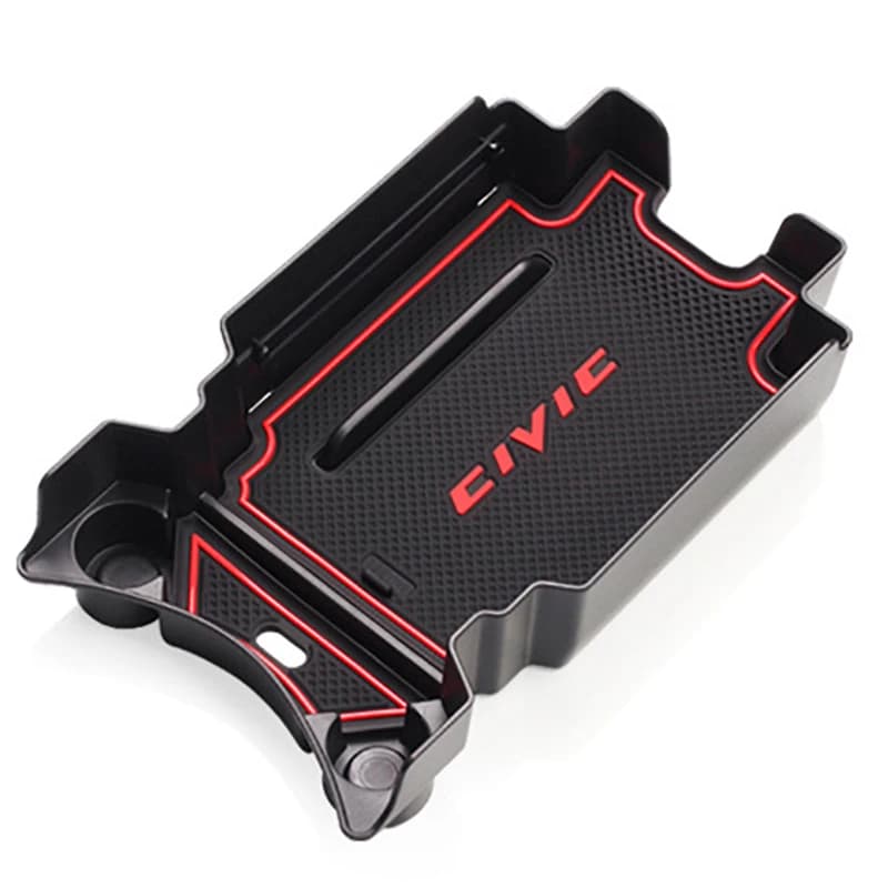 Boîte de Rangement pour Accoudoir de Console Centrale de Voiture, Accessoire pour Honda Civic 10th I