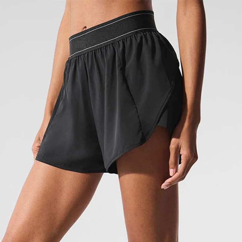 Shorts de yoga - Vêtements de sport décontractés pour femmes, anti-exposition, doux, respirants, tai