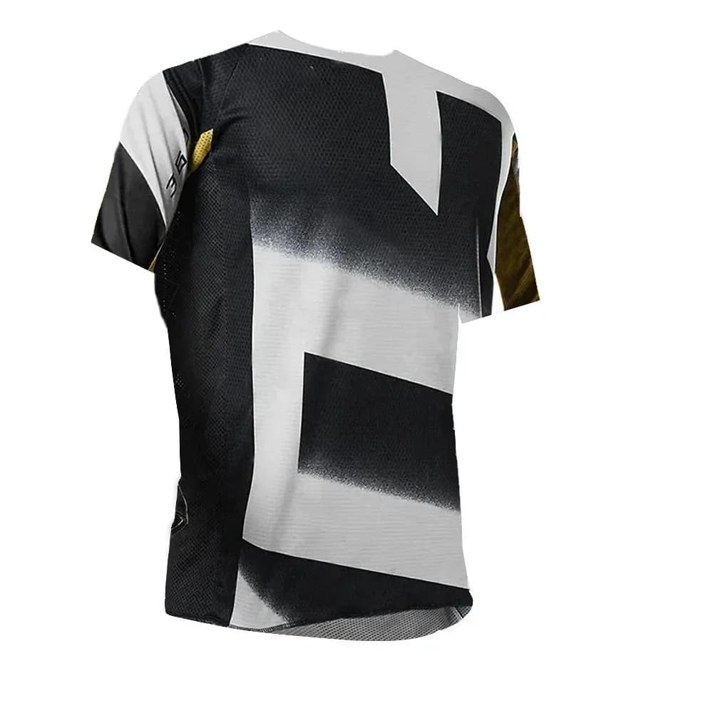 Maillot de cyclisme Enduro à manches courtes DH Motocross Downhill BMX VTT Respirant