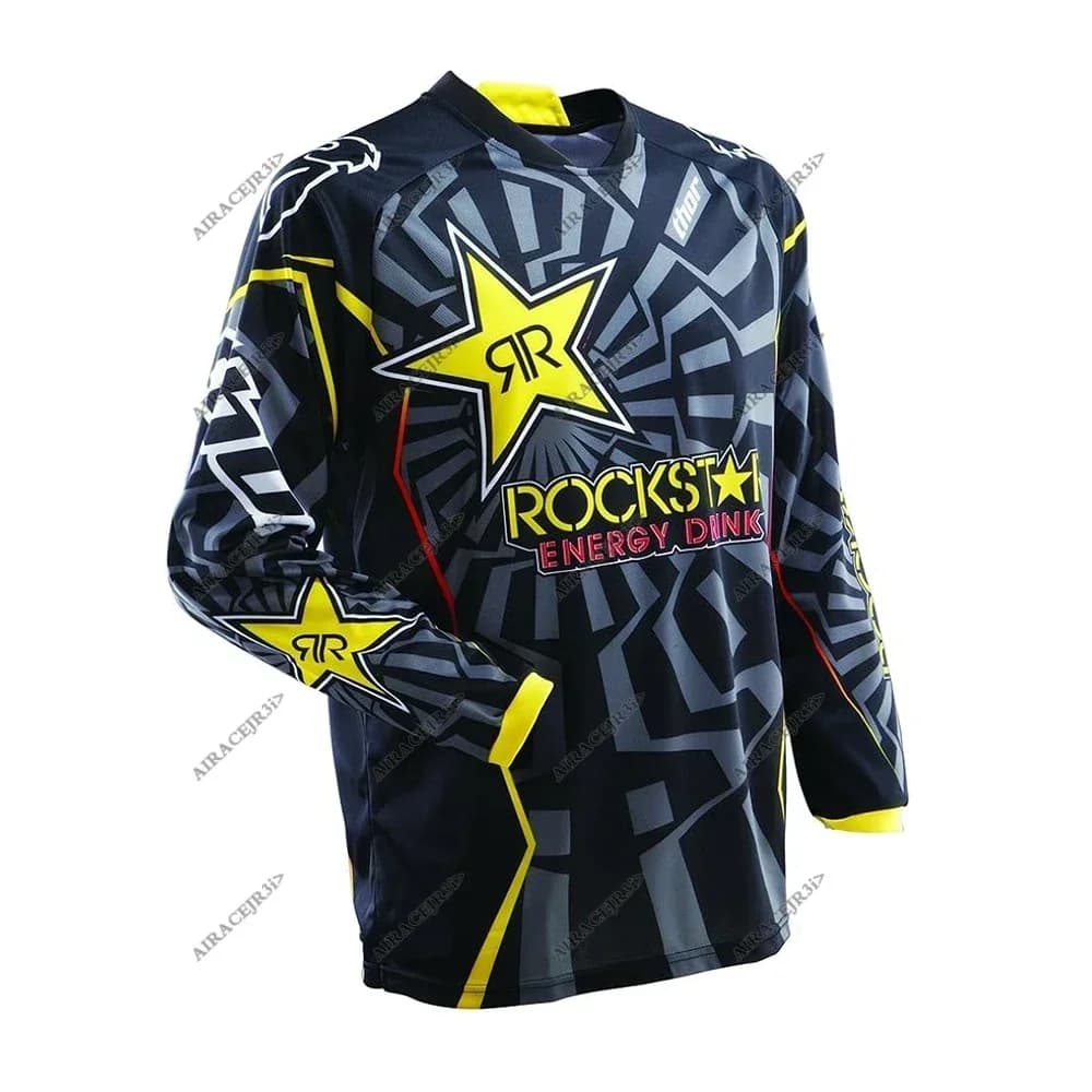 Vêtements de rallye pour vélo de montagne Enduro Motocross, T-shirt à manches longues pour vélo de d