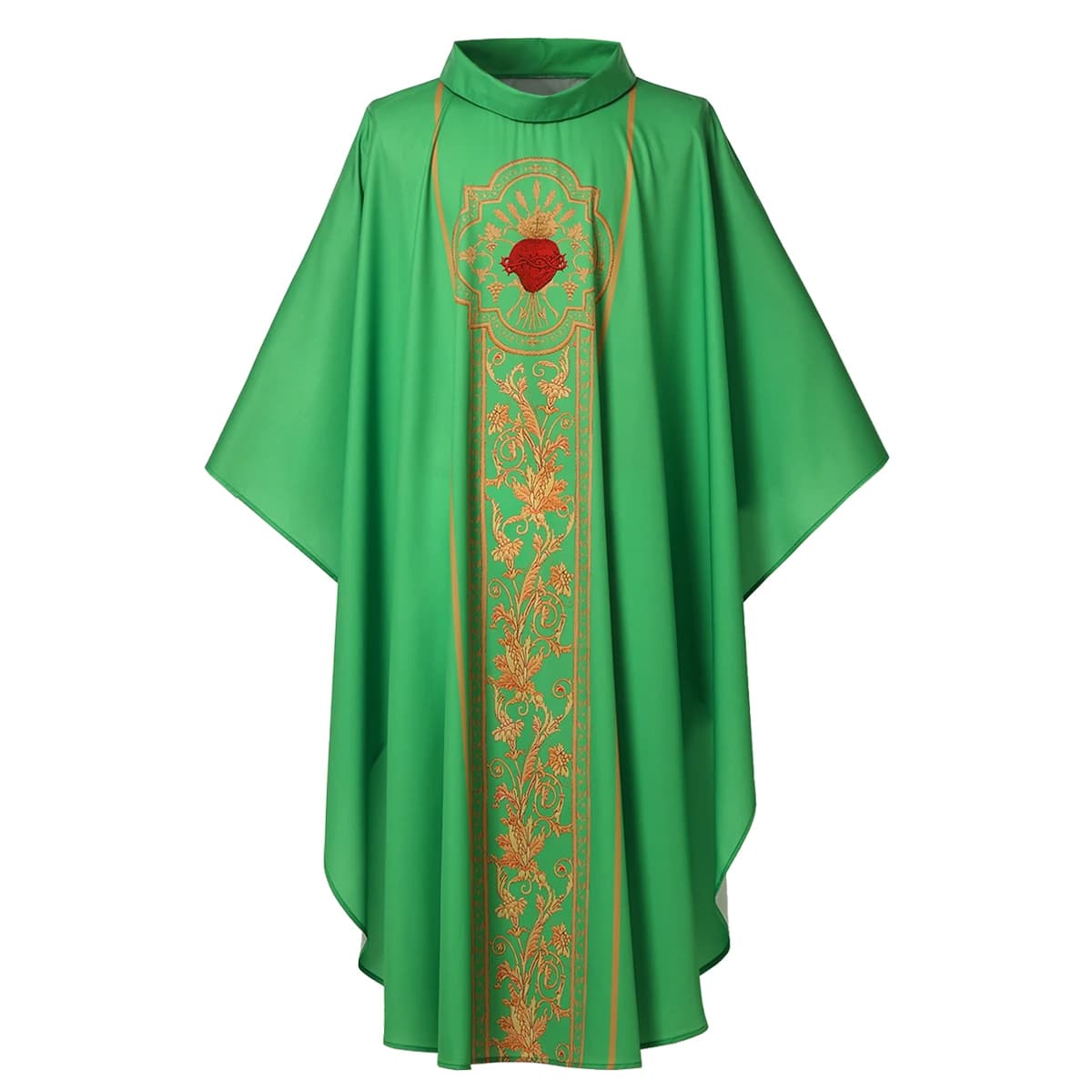 Chasuble de célébrant, Vêtements liturgiques, Robe, Costume de prêtre, Tenue de cosplay pour Hallowe