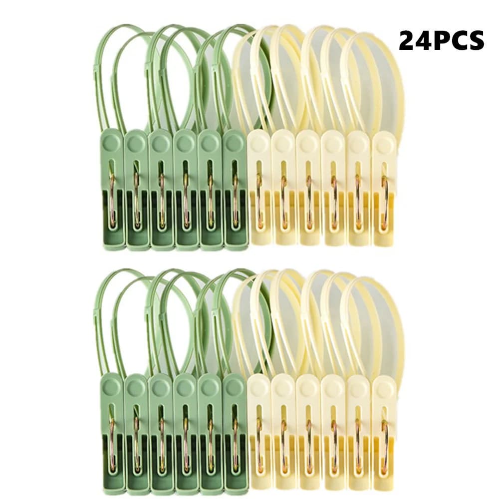 Pinces à linge 24 paquets petites Mini épingles à linge avec corde en plastique pour corde à linge m