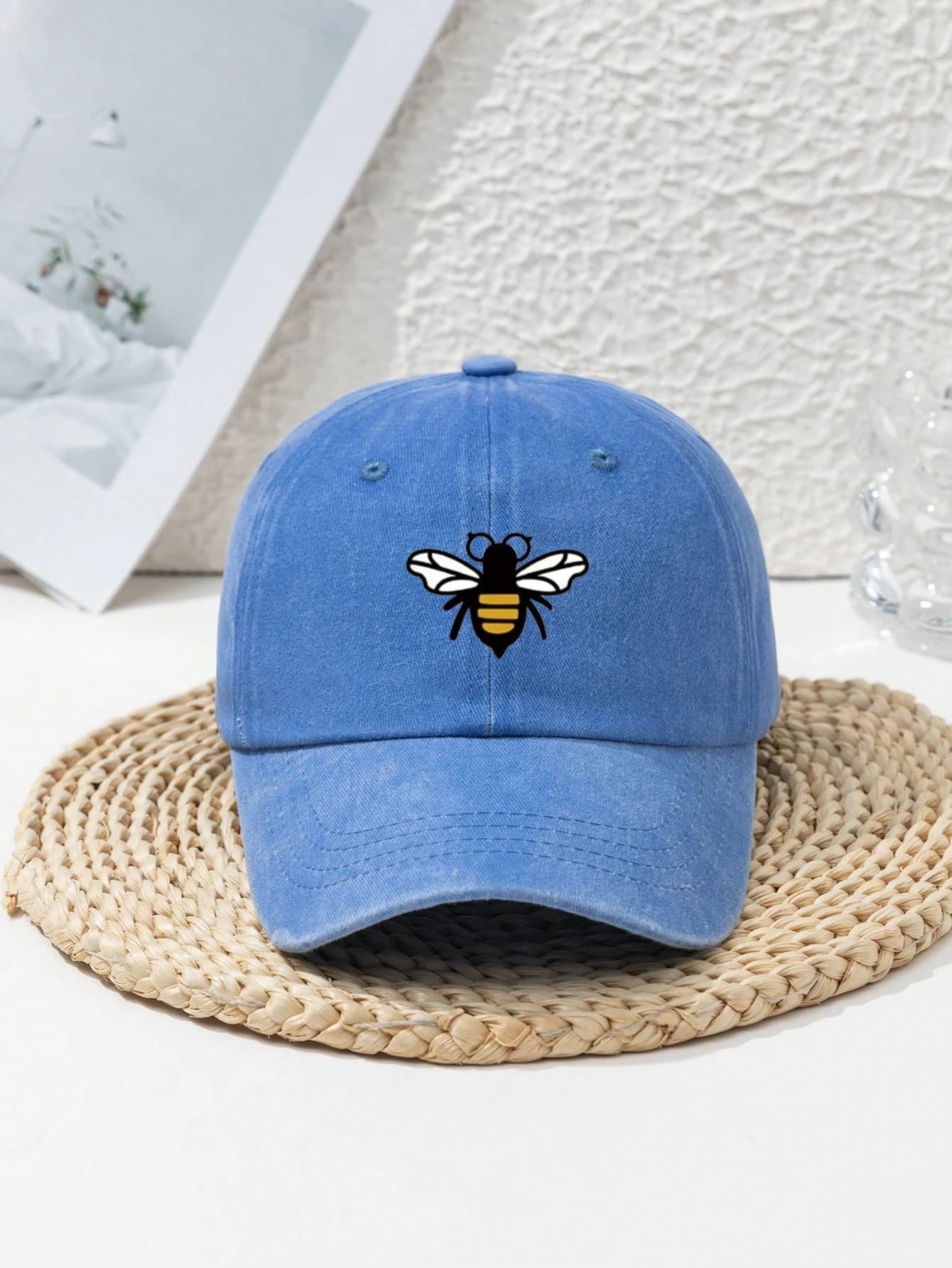 Casquettes de baseball imprimées abeille pour hommes et femmes, adaptées aux loisirs quotidiens, cha