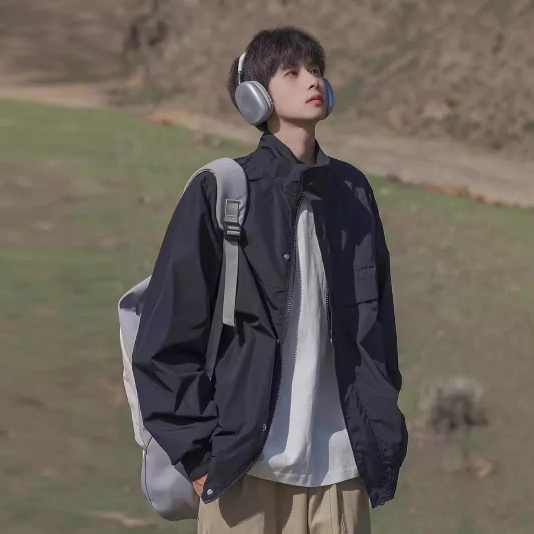 Veste de travail américaine pour hommes, nouvelle veste décontractée de printemps et d'automne