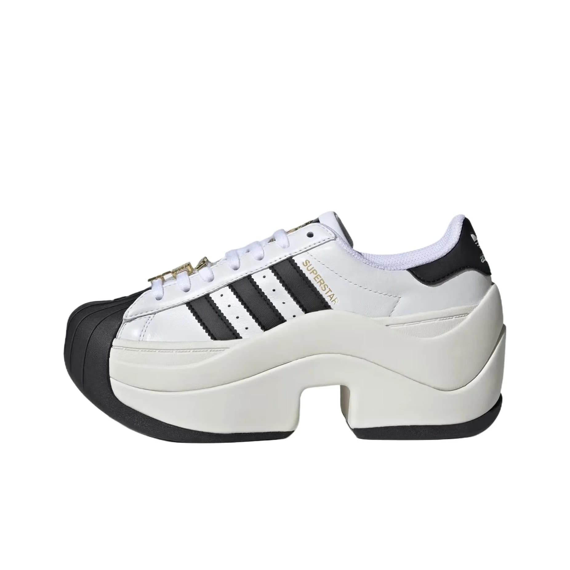 Baskets Adidas Originals à rayures superstar JR9895