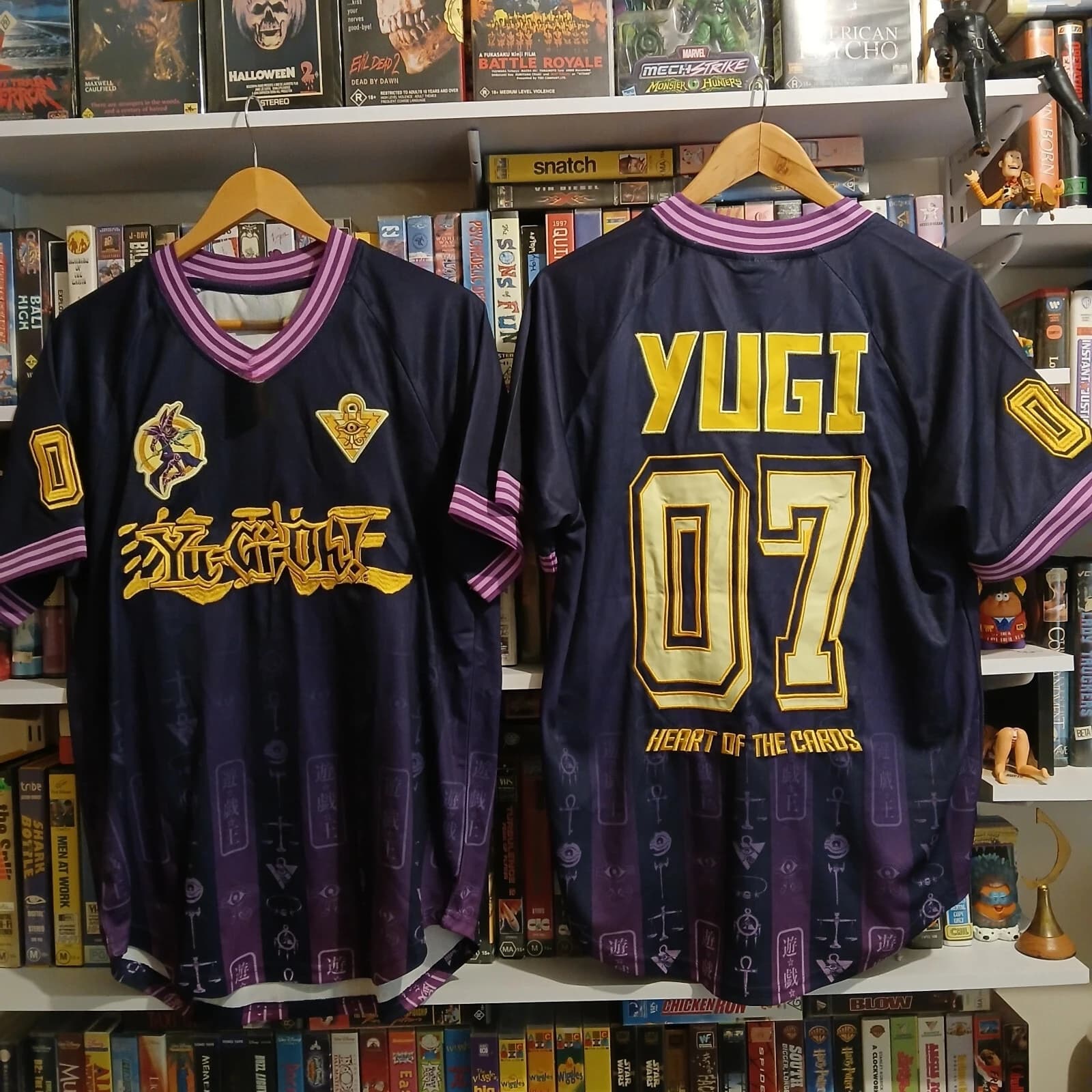 Nwt Yu Gi Oh Yugioh officiel extérieur Harajuku Y2K rue à la mode hommes et femmes T-Shirts Football