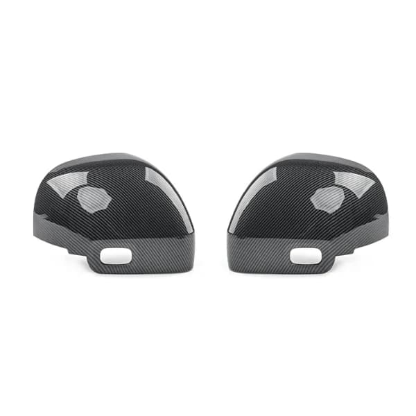 Accessoires extérieurs, garniture de décoration de rétroviseur de voiture en fibre de carbone pour H