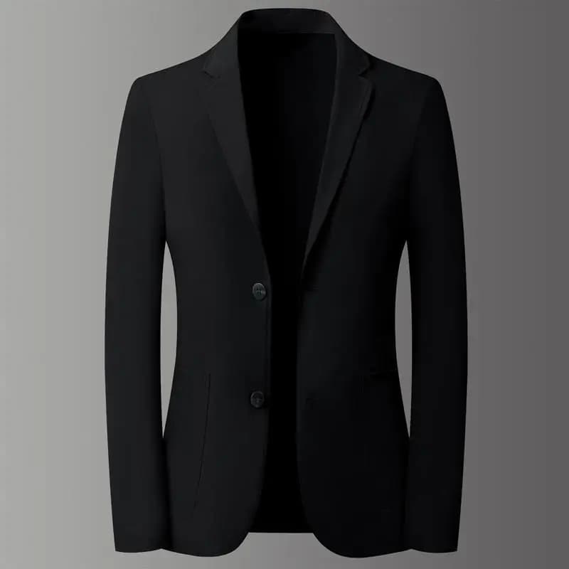 Costume léger pour hommes, vêtements de Protection solaire, Blazer fin en soie glacée, intelligent, 