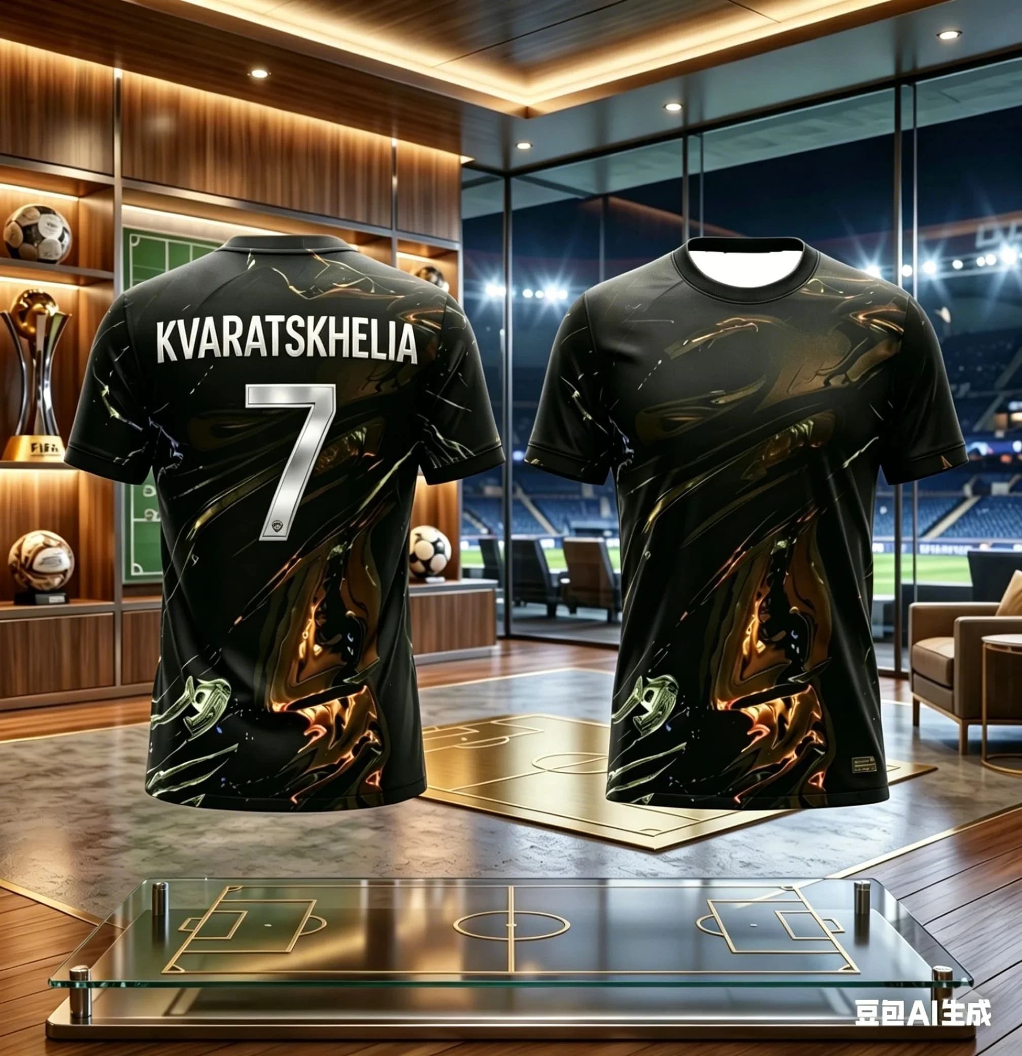Maillot de football PSG 2026 – T-shirt de sport respirant à séchage rapide, imprimé liquide noir et 