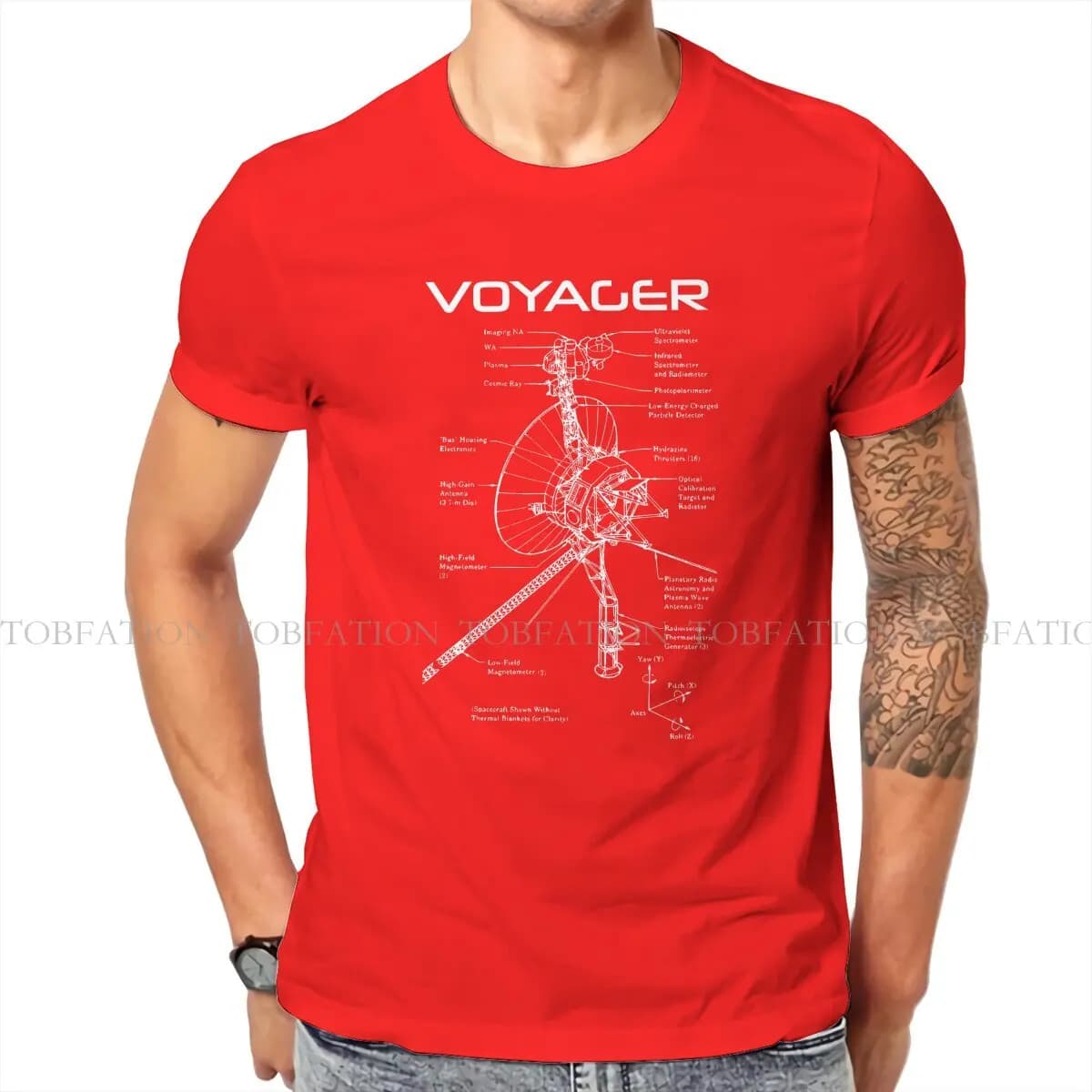 T-shirt de programme Voyager pour homme, russe, URSS, CCCP, style Camisetas, confortable, imprimé, a
