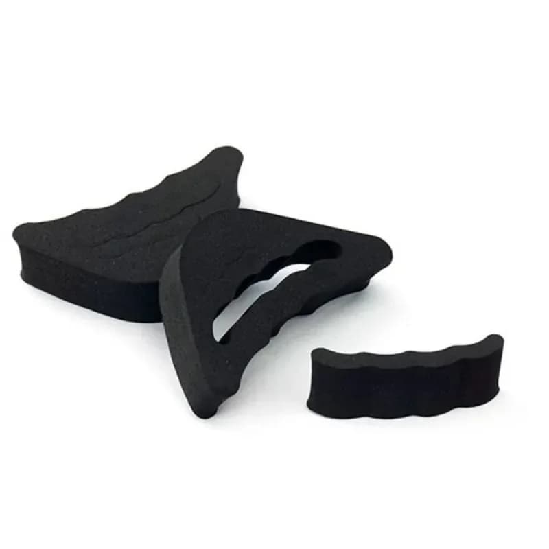 1 paire de coussinets d'insertion pour l'avant-pied, bouchon d'orteil pour talons, demi-orteil, bouc