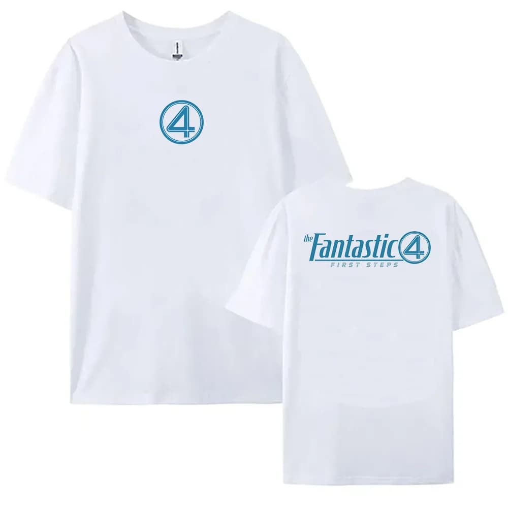 Film les quatre fantastiques premiers pas T-shirt 2025 nouveau Film impression t-shirts coton mode é