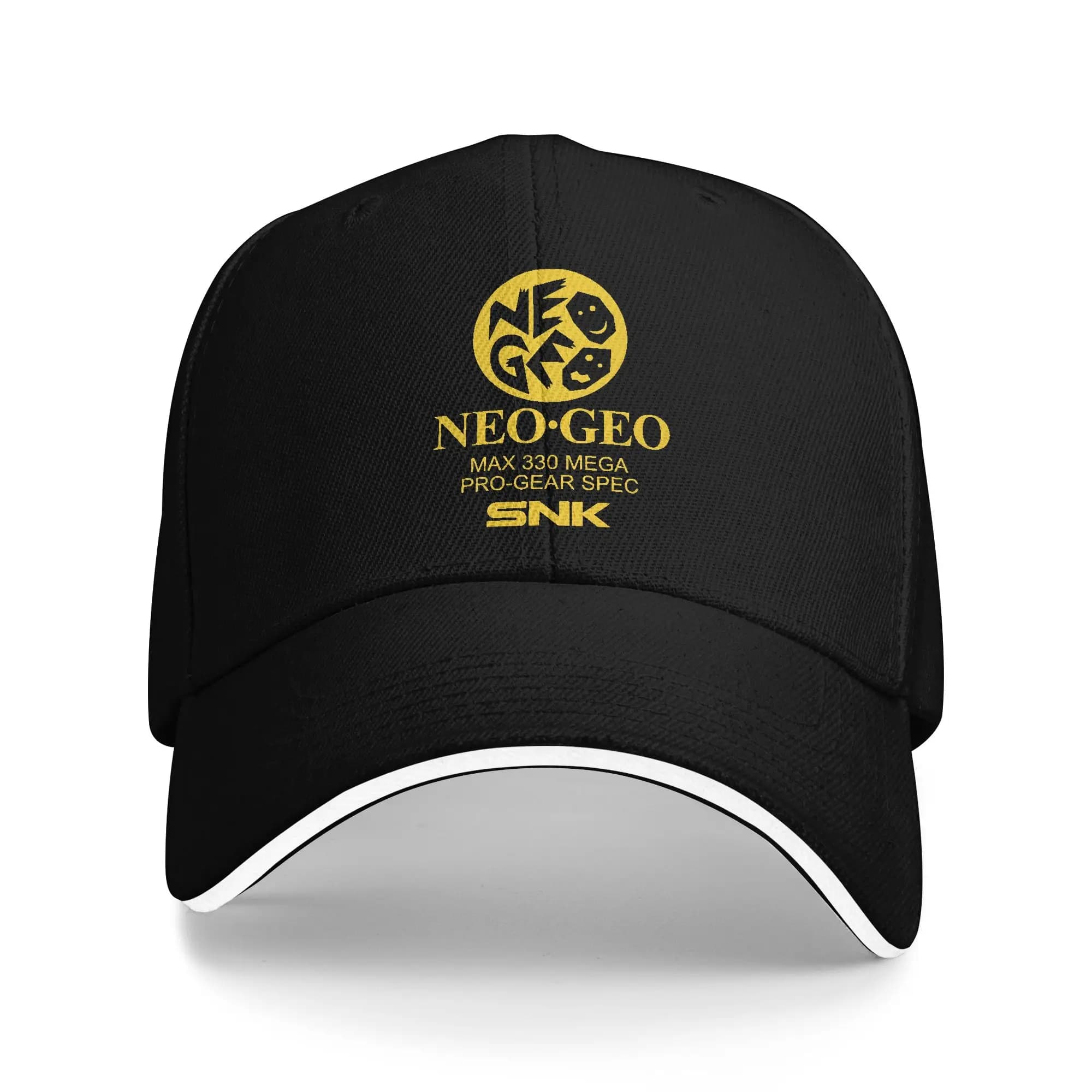 Neo Geo Pro Gear Spec Logo SNK Chapeau Sandwich pour adulte, casquette de baseball, casquette Sandwi
